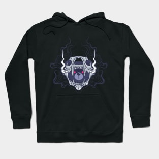 Skull teddy bear Hoodie